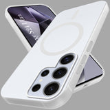For Samsung Galaxy S24 Ultra Back Cover Case (Frosted Matte Feel | MagSafe Compatible Wireless Charging | Polycarbonate Material)
