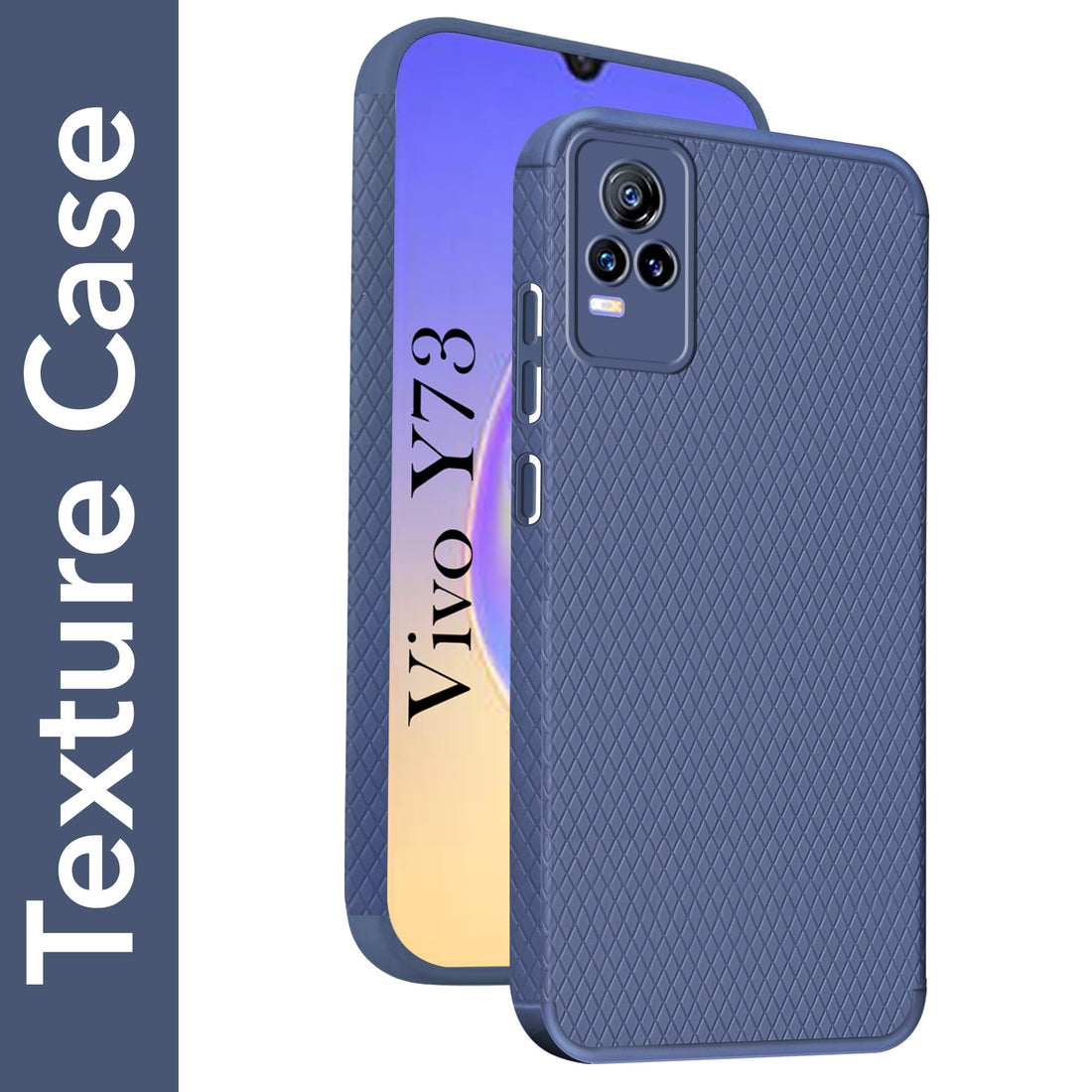 For Vivo Y73 Back Cover Case (Liquid Silicone | Side Grip | Camera Protection)
