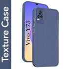For Vivo Y73 Back Cover Case (Liquid Silicone | Side Grip | Camera Protection)