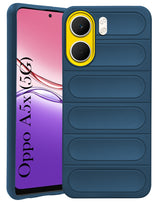 For Oppo A5X Back Cover Case (Matte Liquid Silicone| Camera Protection Ring | Professional Wave Design | Shockproof Anti Slip Grip )