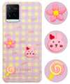 For Vivo Y21e | Vivo Y21A | Vivo Y32 Back Cover Case (3D Cute Cartoons | Hard Back Side Soft | Matte Premium Finish | HD Printing)