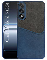 For Oneplus Nord 5 Back Cover Case (Dual PU Leather Stitch | Professional Minimalist | Soft and Flexible)