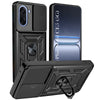 For Oneplus Nord CE 5 Back Cover Case (Sliding Shutter Camera Protection | Polycarbonate |Ring Holder Kickstand)