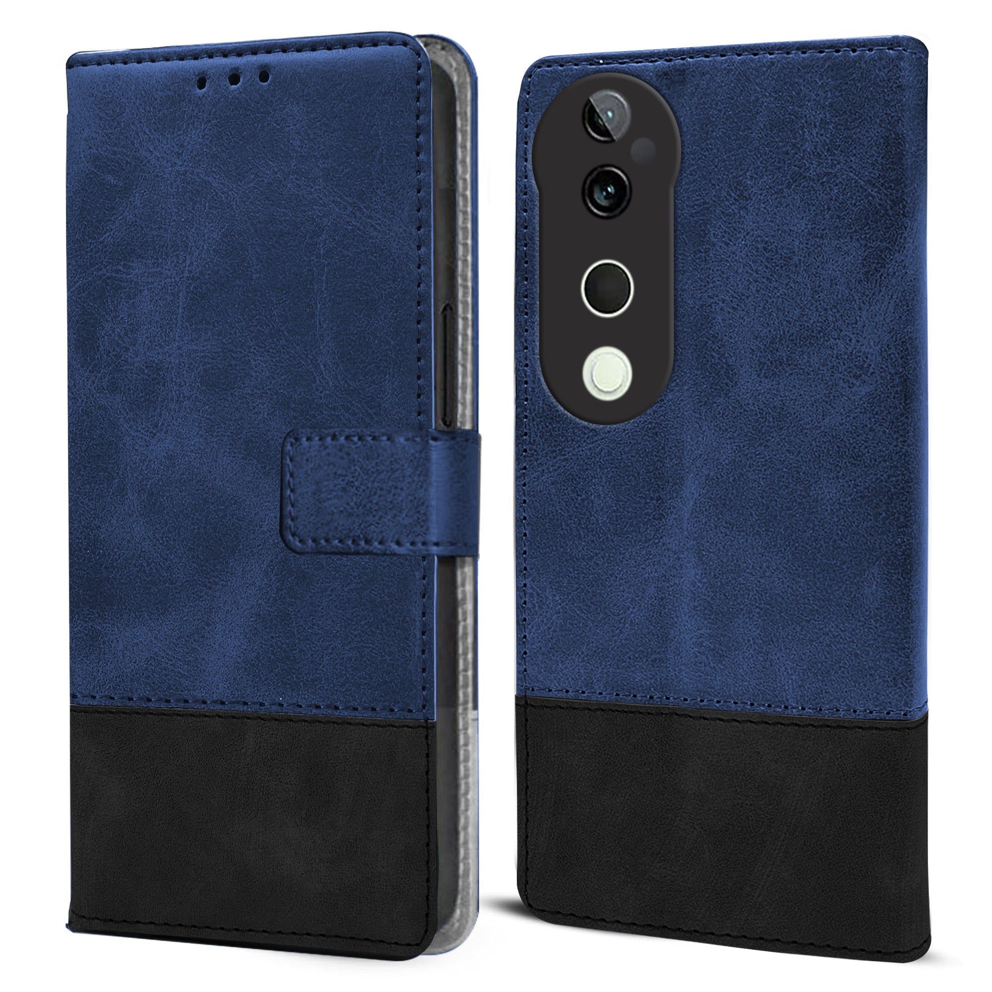 For Vivo T3 Ultra Flip Cover Case ( Professional Dual Leather Wallet with Magnetic Closure)