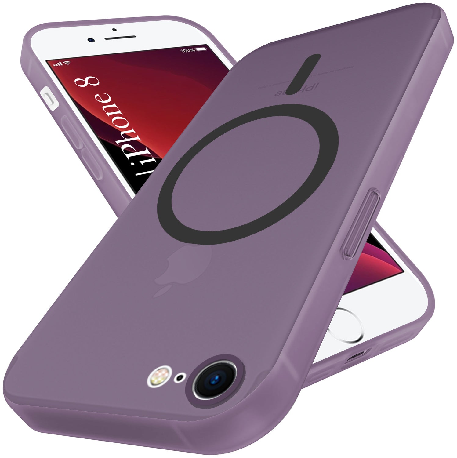 For Apple iPhone iPhone Back Cover Case (Frosted Matte Feel