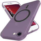 For Apple iPhone 7 | iPhone 8 Back Cover Case (Frosted Matte Feel | MagSafe Compatible Wireless Charging | Polycarbonate Material)