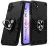 For Samsung Galaxy A07 4G Back Cover Case Hybrid Armor (Shockproof Dual Layer Polycarbonate |Ring Holder Kickstand)