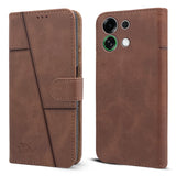 For Oppo K13 Turbo | Oppo K13 Turbo Pro Flip Cover Case (Stitched Leather with Magnetic Closure)
