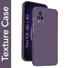 For Vivo V21 | Vivo V21 5G Back Cover Case Liquid Silicone (Camera Protection | Side Grip Texture | Soft and Flexible)