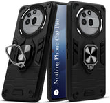 For Nothing Phone 3A Pro 5G Back Cover Case (Shockproof Polycarbonate Dual Layer Hybrid Armor)