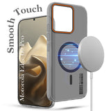For Motorola Moto Edge 60 Pro Back Cover Case (Soft Touch | Camera Bump Protection | MagSafe Compatible | Matte Finish)