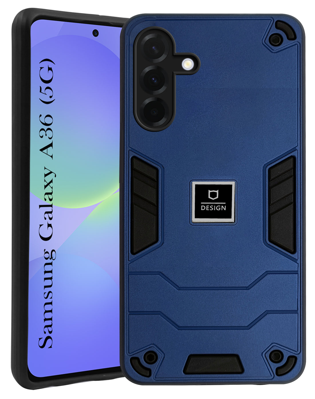 For Samsung Galaxy A36 5G Back Cover Case (Hybrid Armor | Slim Dual Layer | Shockproof Lightweight)