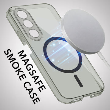 For Oppo K12x 5G Back Cover Case Lifetime Anti-Yellow MagSafe Compatible Clear (Sleek Hard Crystal | Shockproof and Camera Protection)