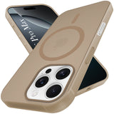 For Apple iPhone 16 Pro Max Back Cover Case (Frosted Matte Feel | MagSafe Compatible Wireless Charging | Polycarbonate Material)