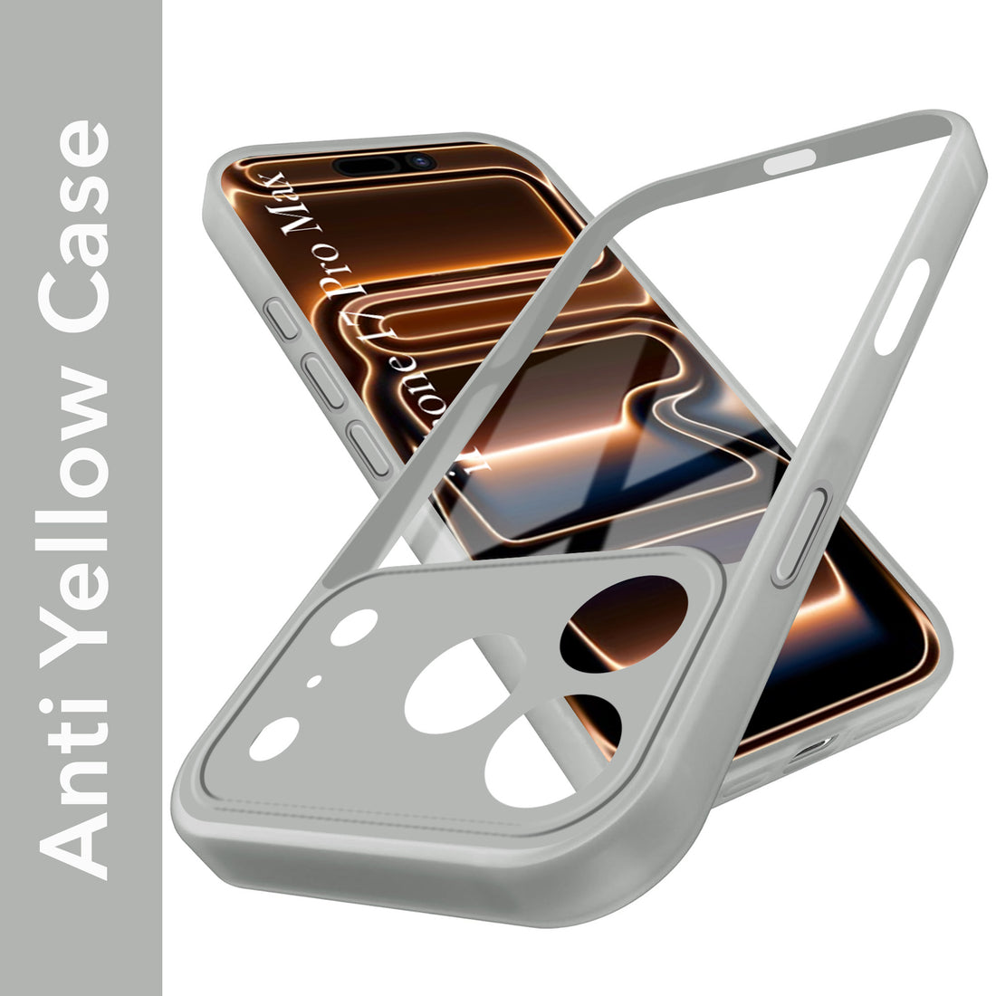 For Apple iPhone 17 Pro Max Back Cover Case Ultra-Hybrid (Lifetime Anti Yellow | Anti Scratch | Crystal Clear Shockproof)