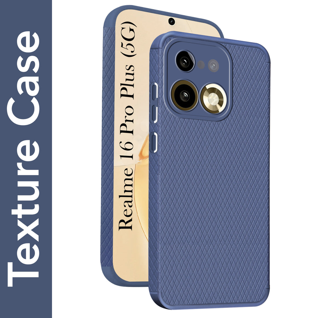 For Realme 16 Pro Plus 5G Back Cover Case Liquid Silicone (Camera Protection | Side Grip Texture | Soft and Flexible)