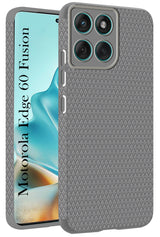 For Motorola Moto Edge 60 Fusion Back Cover Case (Liquid Silicone | Side Grip | Camera Protection)