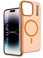 For Apple iPhone 14 Pro Max Back Cover Case (Soft Touch | Camera Bump Protection | MagSafe Compatible | Matte Finish)