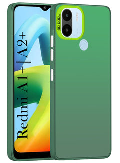 For Xiaomi Redmi A1 Plus | A2 Plus Hard Back Cover Case (Velvet Touch | Professional Glossy Finish | Camera Protection Bump)