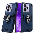 For Realme 15 Pro Back Cover Case Hybrid Armor (Shockproof Dual Layer Polycarbonate |Ring Holder Kickstand)