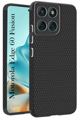 For Motorola Moto Edge 60 Fusion Back Cover Case (Liquid Silicone | Side Grip | Camera Protection)