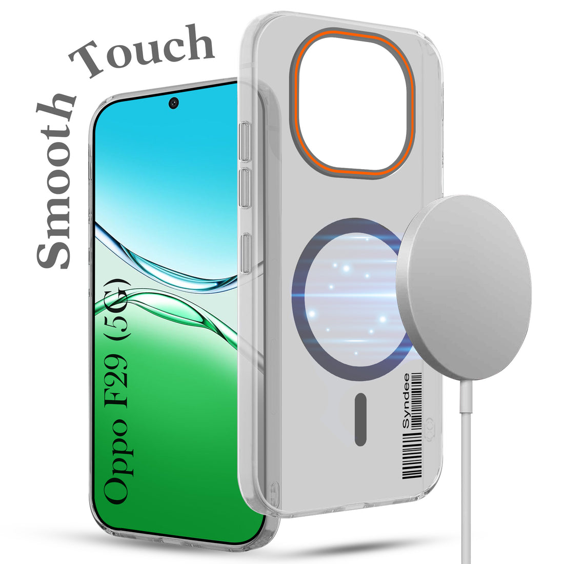 For Oppo F29 Back Cover Case (Soft Touch | Camera Bump Protection | MagSafe Compatible | Matte Finish)