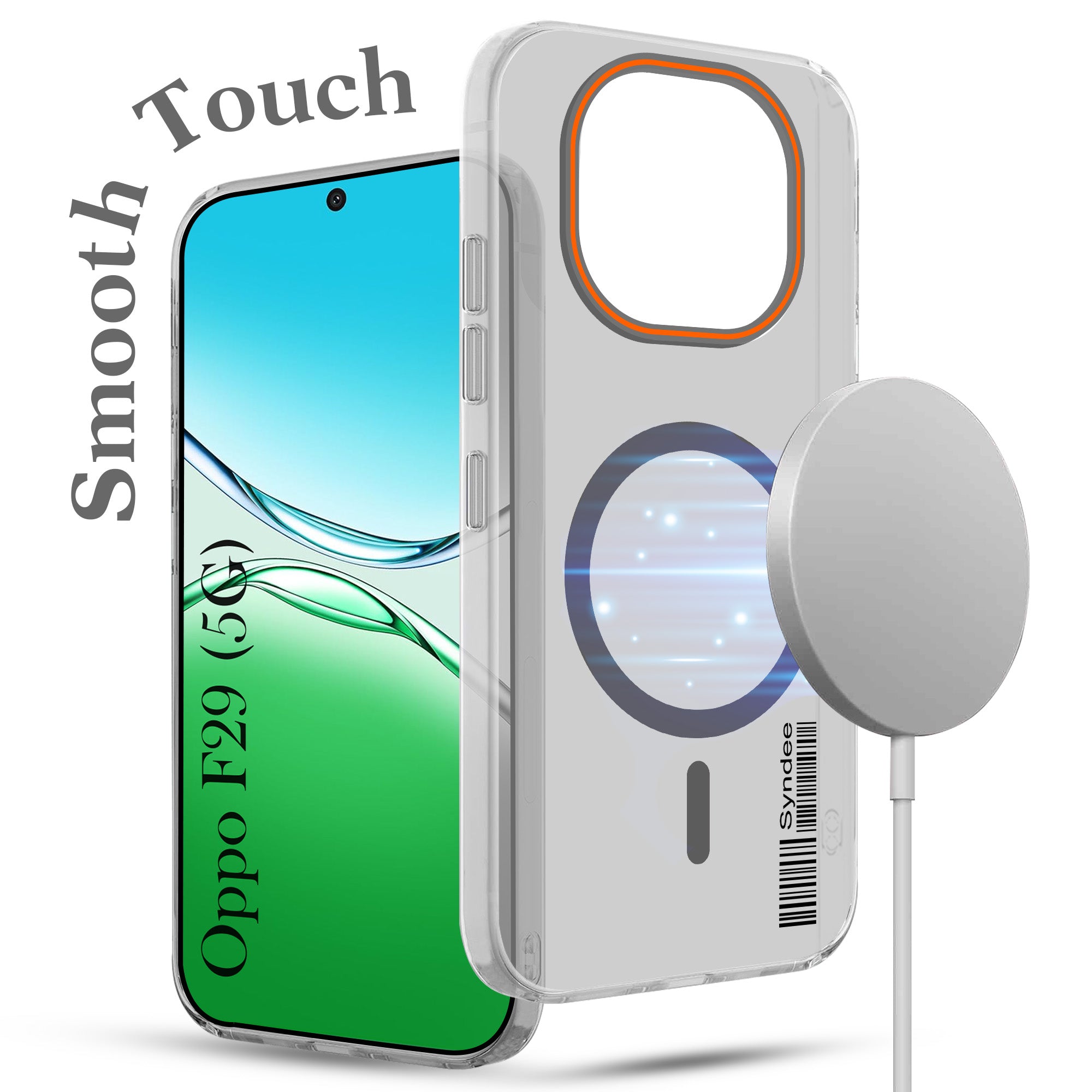 For Oppo F29 Back Cover Case (Soft Touch | Camera Bump Protection | MagSafe Compatible | Matte Finish)