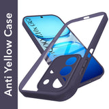 For Vivo iQOO Z10x Back Cover Case (Lifetime Anti Yellow | Anti Scratch | Crystal Clear Shockproof)