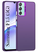 For Samsung Galaxy F15 5G Hard Back Cover Case (Velvet Touch | Professional Glossy Finish | Camera Protection Bump)