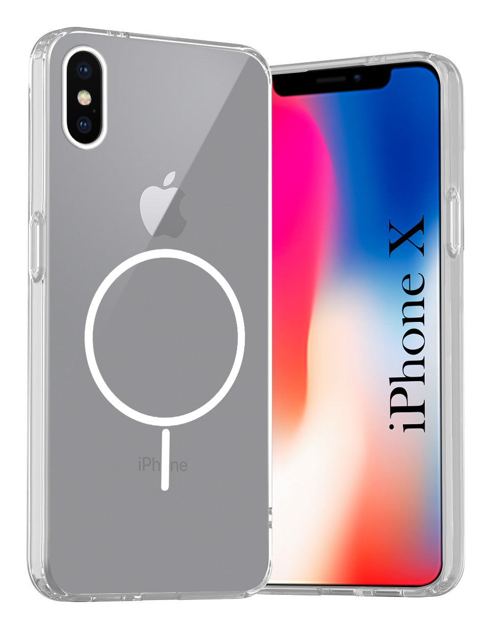 For Apple iPhone X Back Cover Case Silicone (Slim Paper Thin | Camera Protection Bump | Minimalist Professional | Soft Flexible)