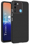 For Tecno Spark 9 Back Cover Case (Liquid Silicone | Side Grip | Camera Protection)