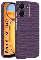 For Xiaomi Redmi 13C 4G Back Cover Case (Liquid Silicone | Side Grip | Camera Protection)