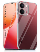 For  Vivo Y51 Pro 5G | Vivo T5x Back Cover Case Silicone (Clear Shockproof Case with Camera Protection | Soft and Flexible | Transparent)