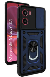 For Motorola Moto G05 Back Cover Case (Hybrid Dual Armor Polycarbonate)