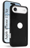 For Apple iPhone 17 Air Back Cover Case Rubberised (Textured Grip Design | Micro-Fiber Cloth Inside | Slim and Light Weight | Soft Touch and Feel)