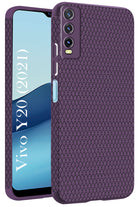 For Vivo Y20 2021 Back Cover Case (Liquid Silicone | Side Grip | Camera Protection)