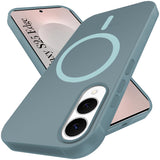 For Samsung Galaxy S25 Edge Back Cover Case (Frosted Matte Feel | MagSafe Compatible Wireless Charging | Polycarbonate Material)