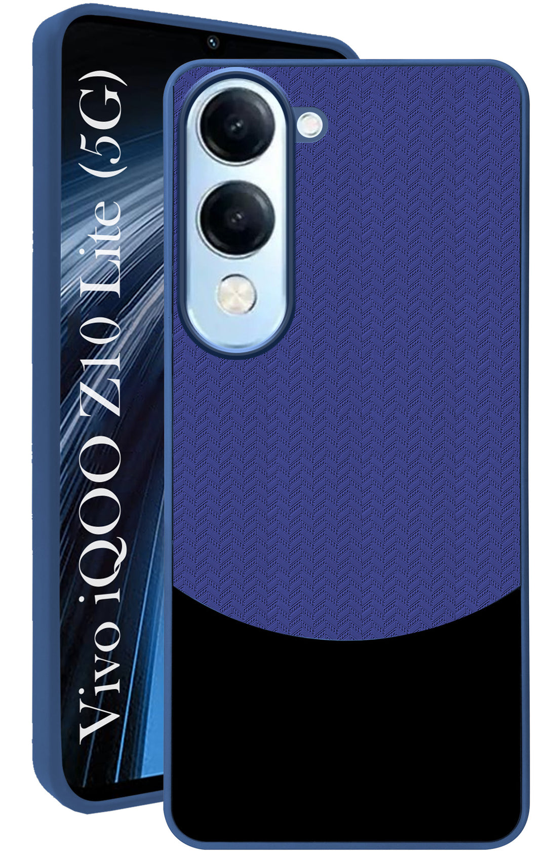 For Vivo iQOO Z10 Lite Silicone Finish Back Cover Case(Premium Minimalist Professional Feel | Camera Protection Bump)