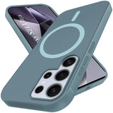 For Samsung Galaxy S24 Ultra Back Cover Case (Frosted Matte Feel | MagSafe Compatible Wireless Charging | Polycarbonate Material)