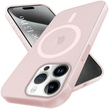 For Apple iPhone 15 Pro Back Cover Case (Frosted Matte Feel | MagSafe Compatible Wireless Charging | Polycarbonate Material)