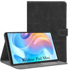 For Realme Pad Mini 8.7 Inch RMP2105/2106 Flip Cover Folio Case (PU Leather | Multi-Angle Smart Stand | Card Storage Slots | Silicone Back Pouch)
