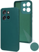 For Motorola Moto Edge 50 Neo Back Cover Case ( Matte Finish Silicone with Inside Fiber cloth)