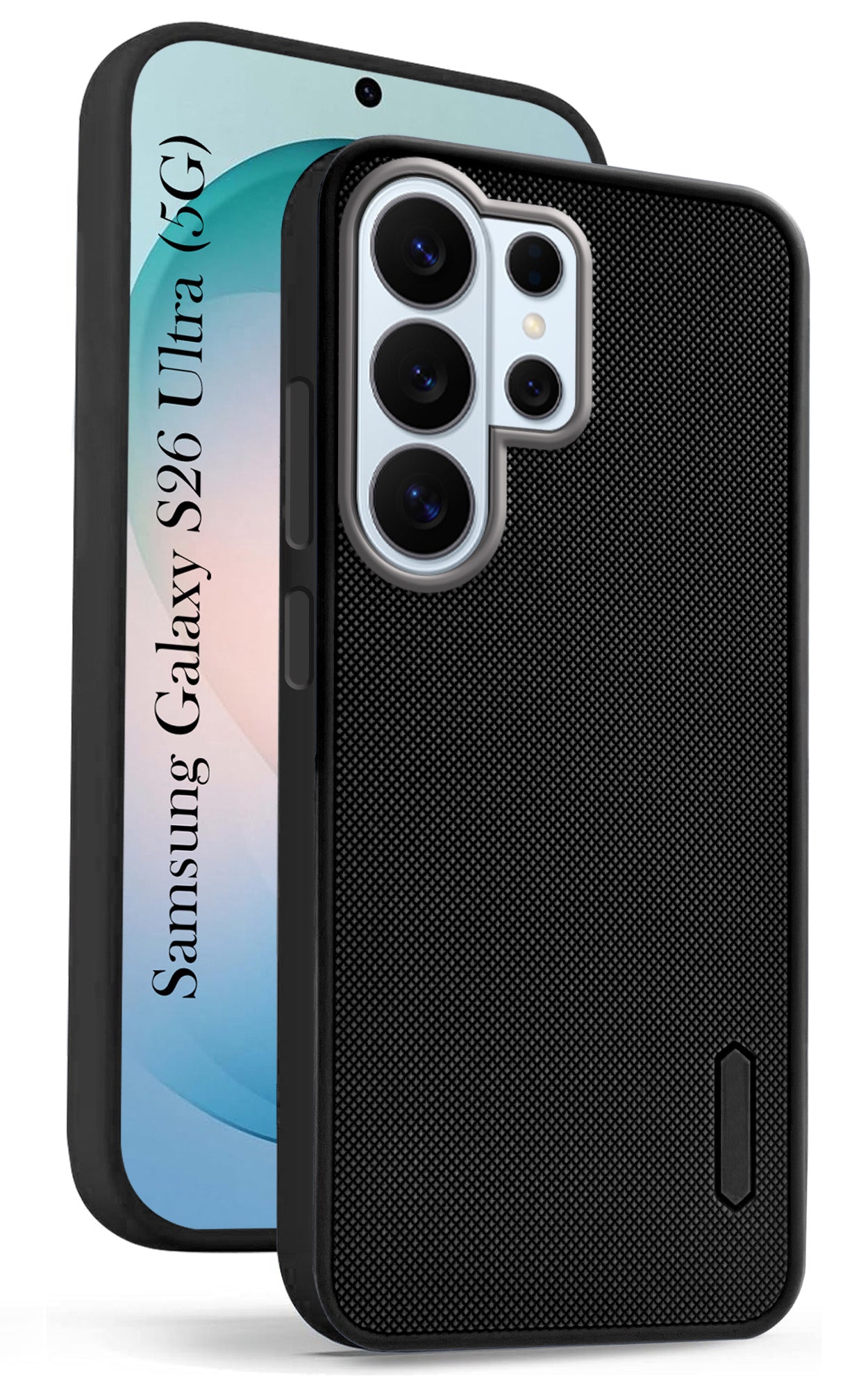 For Samsung Galaxy S26 Ultra Back Cover Case Rubberised  (Textured Grip Design | Micro-Fiber Cloth Inside | Slim and Light Weight | Soft Touch and Feel)