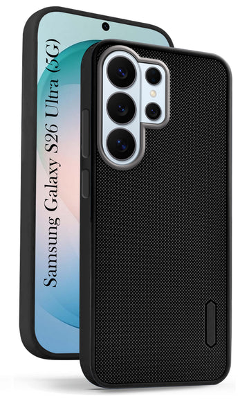 For Samsung Galaxy S26 Ultra Back Cover Case Rubberised  (Textured Grip Design | Micro-Fiber Cloth Inside | Slim and Light Weight | Soft Touch and Feel)