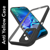 For Vivo Y75 5G | Y55 5G Back Cover Case Ultra-Hybrid(Lifetime Anti Yellow | Anti Scratch | Crystal Clear Shockproof)