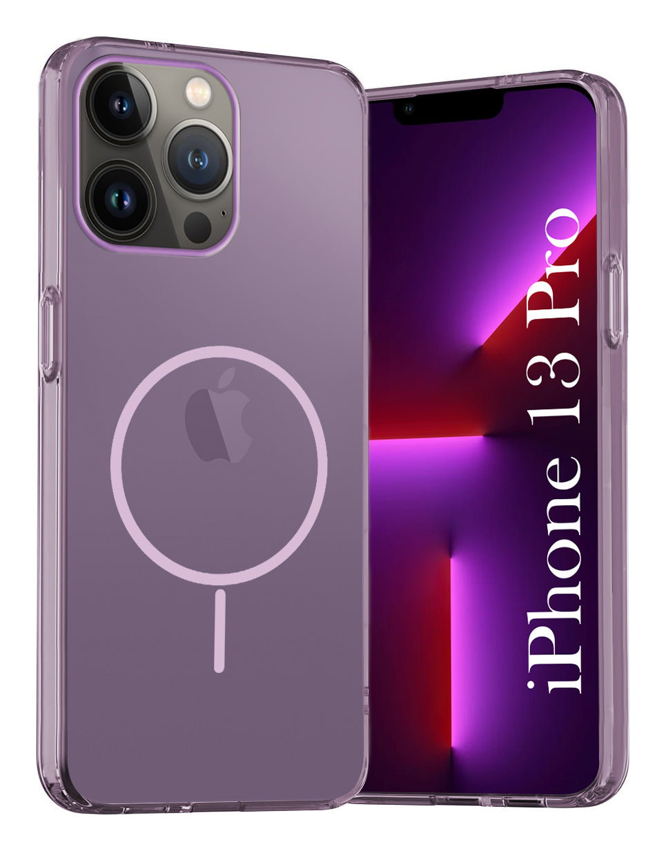 For Apple iPhone 13 Pro Back Cover Case Silicone (Slim Paper Thin | Camera Protection Bump | Minimalist Professional | Soft Flexible)