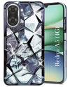 For Redmi A5 4G Back Cover Case (Dual Design Glitter Sparkle and Detachable Diamond Print Case | Soft and Flexible)