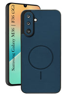 For Samsung Galaxy M36 | Samsung Galaxy F36 Back Cover Case PU Leather (Texture Grip Design | Professional Minimalist | Camera Protection | Soft and Flexible)