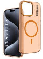 For Apple iPhone 15 Pro Back Cover Case (Soft Touch | Camera Bump Protection | MagSafe Compatible | Matte Finish)