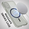 For OnePlus 8T Back Cover Case Lifetime Anti-Yellow MagSafe Compatible Clear (Sleek Hard Crystal | Shockproof and Camera Protection)